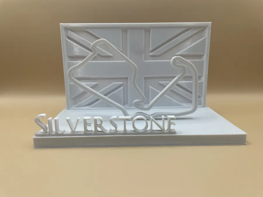 Mise en scène de Circuit F1 Silverstone