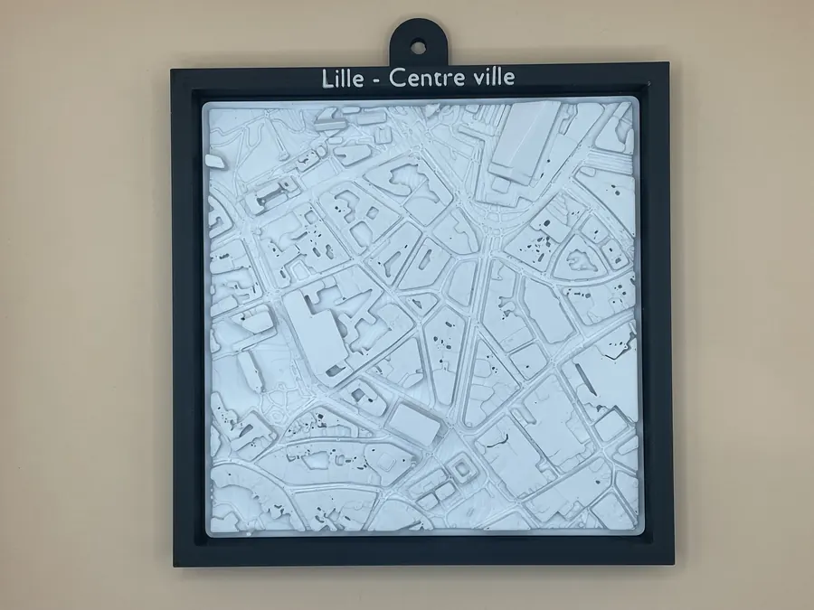 Mise en scène de Carte de votre ville