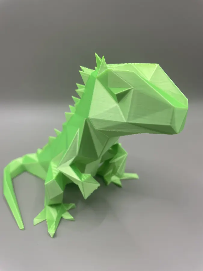 Mise en scène de Lézards low-poly