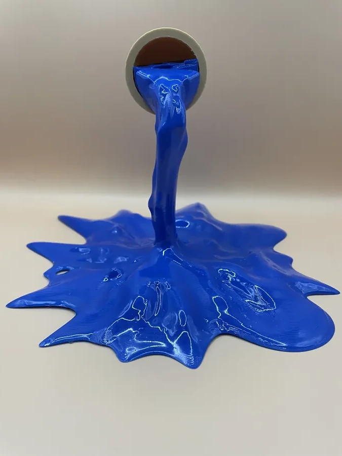 Mise en scène de Peinture splash