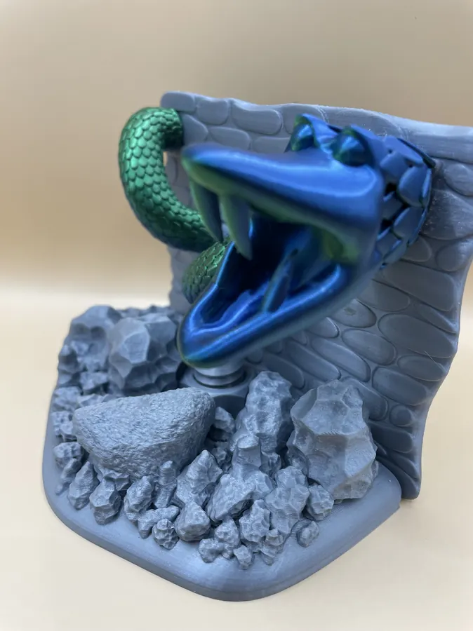 Mise en scène de Serpent mural